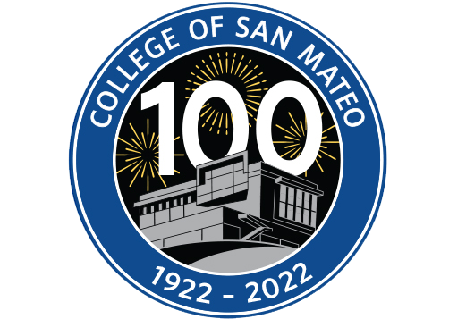 College of San Mateo Centennial Logo