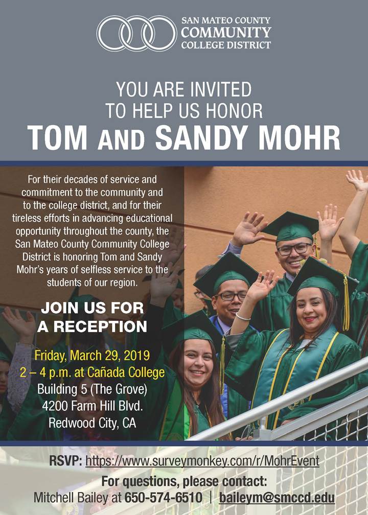 Honor Tom & Sandy Mohr